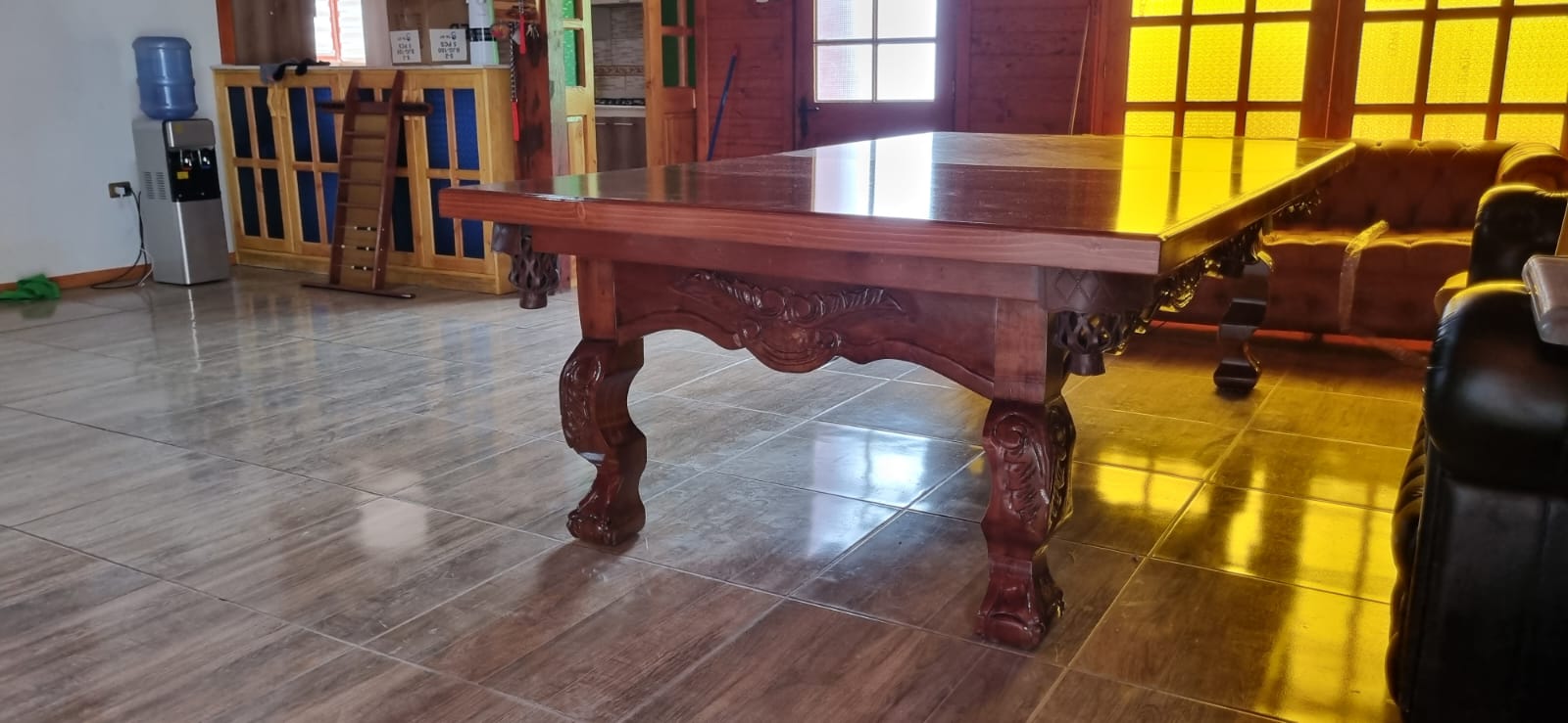 Mesa de Pool Modelo Romana Tallada - Imagen 2